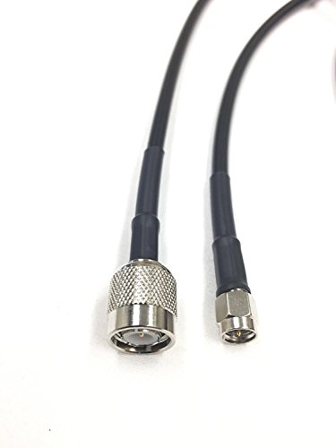 3ft TNC Male to SMA Male LMR195 Times Microwave Antenna Cable