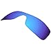 Dynamix Polarized Replacement Lenses for Oakley Batwolf OO9101 | Easy To Install | Fit Perfectly | Deep Blue