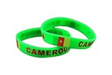 Forest Country Flag Unisex Silicone Bracelet Rubber Sports Fashion Wristband