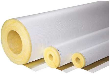 4-17/32" x 3 ft. Fiberglass Pipe Insulation, 1/2" Wall