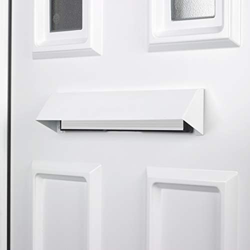 Yale P-YHSLP-WH Security Letterplate/Letterbox, 300 mm, Fits 40-80 mm Doors, White Finish, Pack of 1 - Image 4