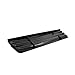MAYITOP 2206670B Freezer Overflow Grille for Whirlpool Kenmore Maytag Refrigerator Dispenser Tray Black
