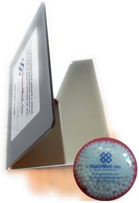 8-inch 2-Way Vitrectomy Mirror with Ice Pack for Eye Surgery Recovery for Use with Seated Support Chairs, Desktop Units, Face Down Recovery