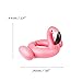Kiddy Flamingo Float By Inflatable Pink Kiddy Swim Ring Pool Float | Ride-On Swimming Pool Toys Durable Unique Design Fast Blow Up & Fun on the Water for Adults & Kid's