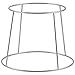 Winco SFR-7, 7-Inch High Aluminum Display Seafood Tray Rack Holder