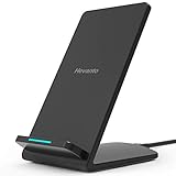 Wireless Charger, Hevanto [Qi-Certified] Fast Wireless Charging Stand for iPhone 11/11 Pro/11 Pro Max/Xs Max/Xs/XR/X/8 P, Samsung Note 10/Note 10+/Note 8/S10/S10+/S10e/S9/S9+ S8/S8+ (NO AC Adapter)...