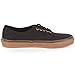 Vans Unisex's Low Neck Sneakers, Black Schwarz Black Rubber, 44 EU