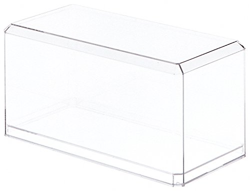 12 Clear Acrylic Display Cases For 1:24 Scale Cars - 9" x 4.375" x 4.125"