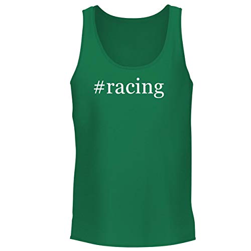 BH Cool Designs #Racing - Men's Graphic Tank Top, Green, Small
