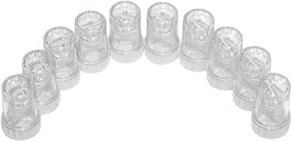 SPORTS WORLD VISION Contact Lens Cases (10 Pieces) Standard Barrel Type Contact Lens Cleaning Container for Everyday Use - Image 3