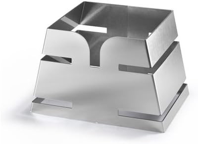 RossetoServing Solutions LD135 Large Pyramid Stainless Steel Skycap Riser