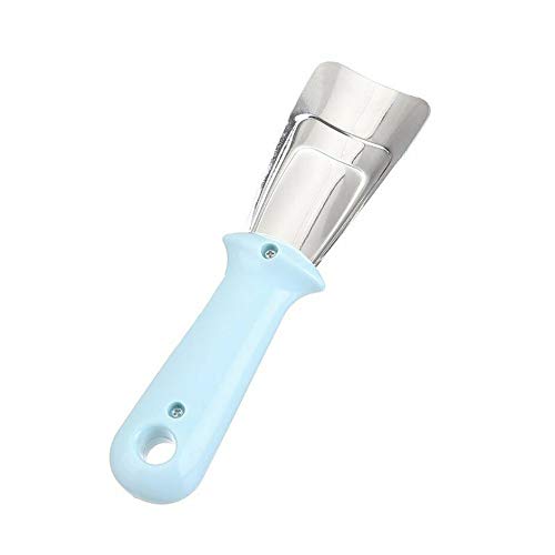 BestWayDigital Stainless Steel Refrigerator Shovel Ice Scraper Removal Deicing Tool Kitchen (Blue)