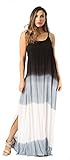 Riviera Sun 21819-BW-2X Summer Dresses Maxi Dress Sundresses For Women
