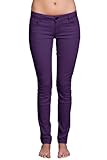 Gazoz Women's Plus Size Skinny Tapered Cut Stretch Jeans