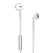 Bluetooth Headset Wireless In-Ear Noise Cancelling Headphones Sport Stereo Headset (white)