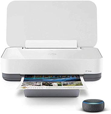 HP Tango Smart Home Printer with Echo Dot (3rd Gen) Charcoal