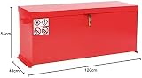 Horison Industries COSHH Cabinet Red Flammable Liquid Storage Fire Proof view 2