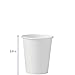 Solo 376W-2050 6 oz White SSP Paper Hot Cup (Case of 1000)