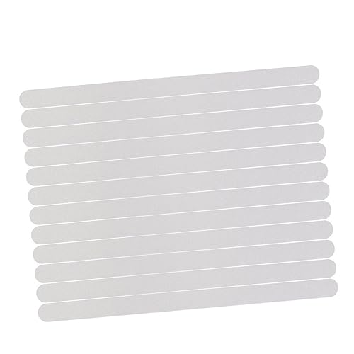 HAKIDZEL 36pcs Slip Bath Safety Strips Transparent Adhesive Shower Stickers for Bathtubs Floors Stairs Pools Non Slip Treads