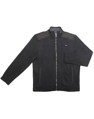 Calvin Klein Jeans long-sleeve full zip sweater (Black, Small)