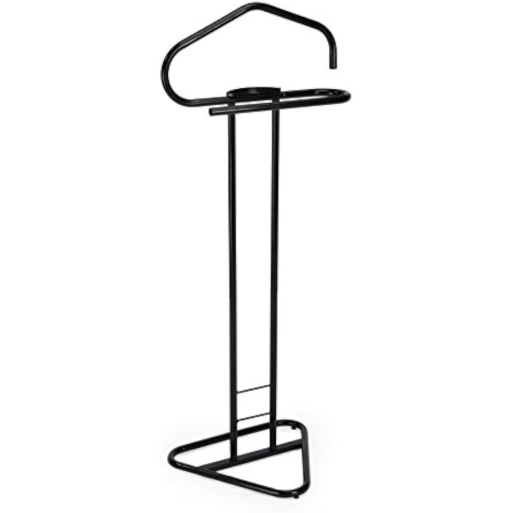 Men&rsquos Valet Stand Suit Clothes Rack Black Metal Home & Kitchen eBay
