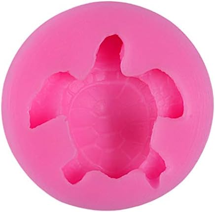 Myriad Choices Hisuper-Store Silicone 3D Turtle Shaped Chocolate Candy Baking Mould - Pink