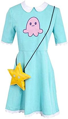 I TRUE ME Girl's Princess Star Butterfly Cosplay Costume Dress Fairy for Girl Women