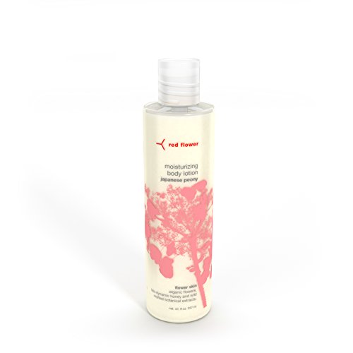 Red Flower Japanese Peony Moisturizing Body Lotion-8 oz.