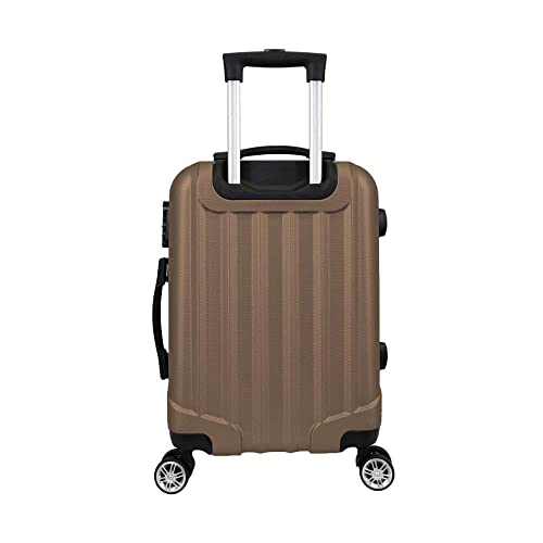 Mala de Bordo ABS 4 Rodas Adventure Fortt Champanhe - MAB01-CP