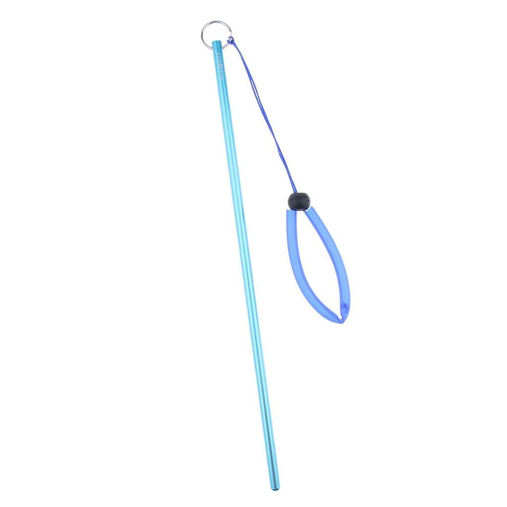 zalati Diving Stick Diving Pointer Rod with Anti-Lost Rope Wrist Lanyard Aluminum Alloy Noise Maker Underwater for Water Sports Scuba Diving Safety Gear