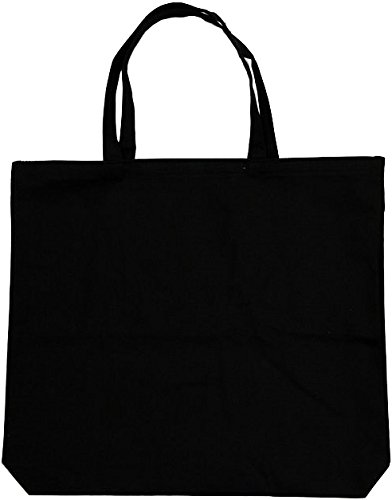 WEAR'M Large Tote 18"X16" Black, Multicolor, One Size