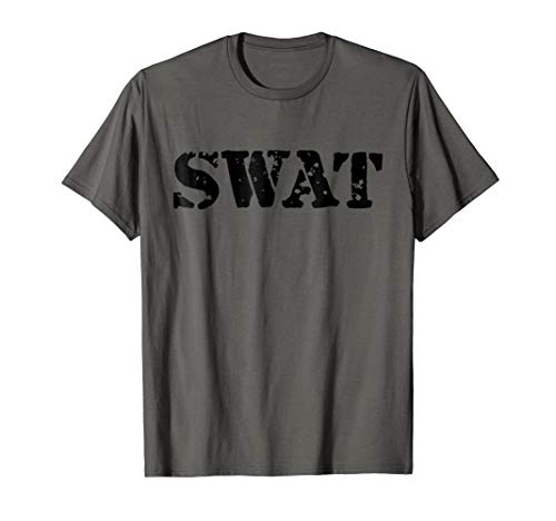 Funny S.W.A.T. Gifts & TeesSWAT Team Shirt Fun Police Costume Adults Kids T-ShirtOEKO-TEX STANDARD 100