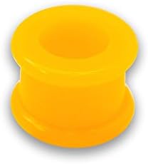 SoulCats® 1 Flesh Tunnel Silicone Double Flared Star Neon Ear Tube in 9