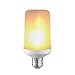 LED Flame Light Bulbs Fire Flashes Emulation Vintage Atmosphere Decorative Lamps 5W E26/E27 Bulbs Simulated Nature Gas Fire in Antique Hurricane Lantern for Home Hotel Bar Etc.