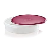 Tupperware Round Pie or Cupcake Keeper, 12-Inch, Sheer (Vineyard Wine)