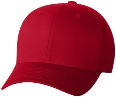 Flexfit - V-Flex Twill Cap - 5001 - Red - One Size