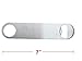 Alwaysuc 7-Inch Stainless Steel Bottle Opener, 10 Pack Beer Bottle Opener for Kitchen, Bar or Restaurant