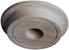 Lamps and Lights Wooden Ceiling Rose (Oak), Small