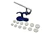 SE 13-Piece Professional Watch Back Press Set with 12 Dies - JT1229