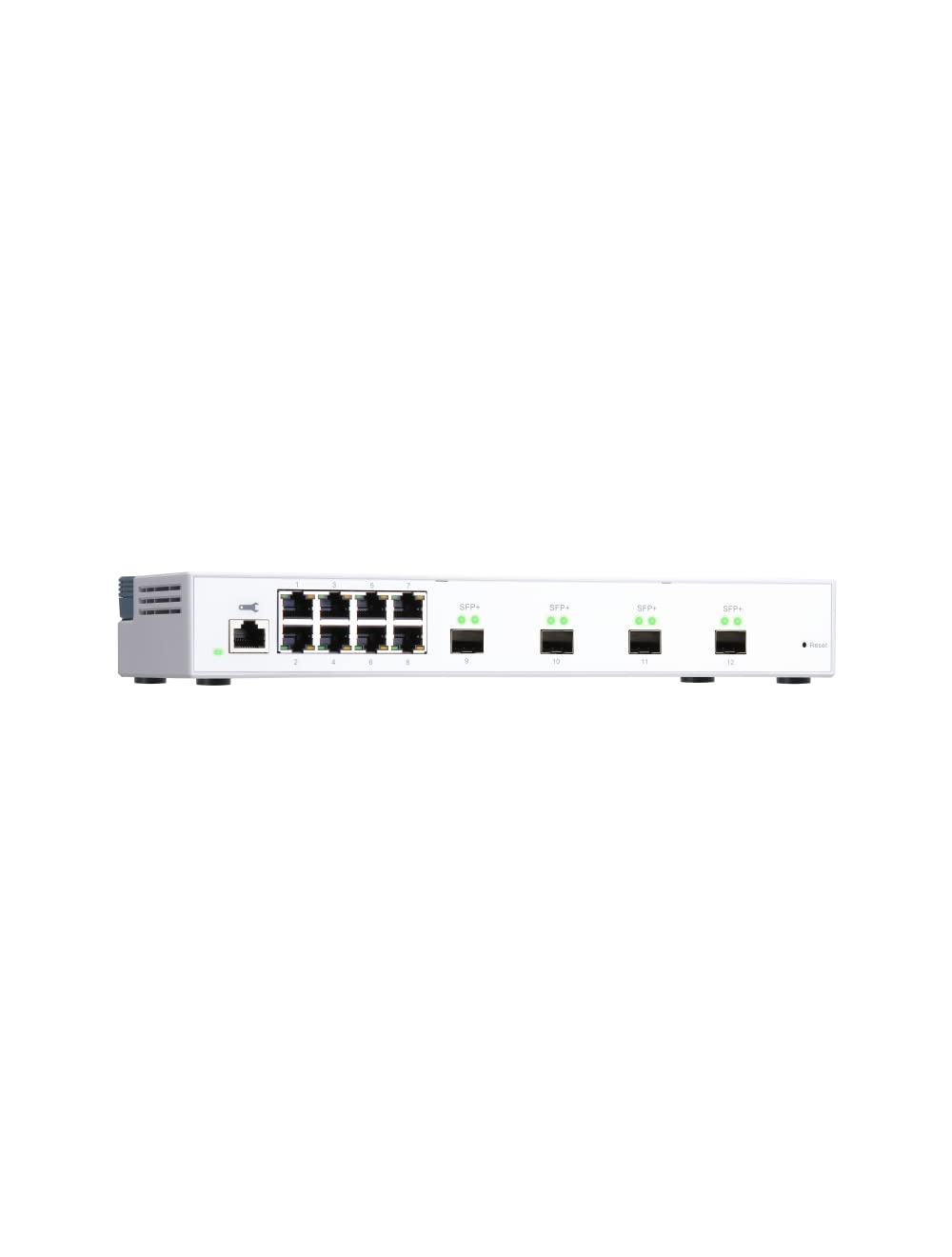 QNAP QSW-M408S 10GbE Managed Switch, with 4-Port 10G SFP+ and 8-Port Gigabit