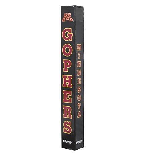 Goalsetter NCAA Basketball Pole Pad, Minnesota Golden Gophers, Black - Thumbnail 2
