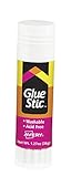 Avery Glue Stic White, 1.27 oz., Washable, Nontoxic, Permanent Adhesive, 1 Glue Stick (00196)