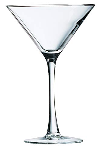 Arc International N7340 Luminarc Cachet 10 Ounce Martini Glass, Set Of 4, Clear