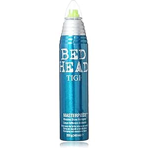 bed head hairspray blue bottle