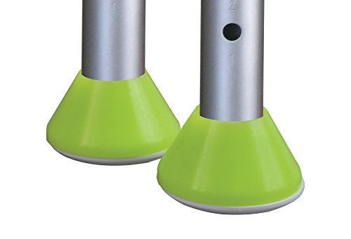 HealthSmart Walker Glides, Walker Glide Caps, Walker Slides, Green, 2 Count