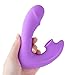 Clitoral Sucking Vibrator G Spot Dildo Vibrator with 7 Powerful Suction Modes 10 Vibration, PALOQUETH Clit Sucker Oral Sucking Adult Sex Toy for Women, Couples, Rechargeable 2 in 1 Suction