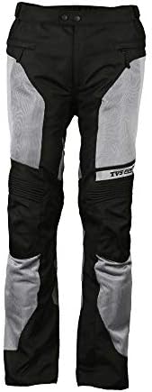 TVS Polyester Universal Fit Riding Pants - Level 1 (Red Line, XL)