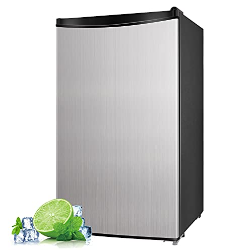 DSF Compact Refrigerator, 3.2 Cu.Ft Mini Fridge with Freezer, Single