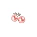 12pairs Assorted Mixed Color Wholesale Lot Glass Pearl Earrings Studs Gift Set Stainless Steel Earrings Pin for Women (8mm)