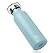 BOGI 20oz Insulated Water Bottle, Wide Mouth Stainless Steel Water Bottles Leakproof Metal Water Bottle with Straw and Handle BPA Free Steel Water Bottle for School Fitness Outdoor Sports-Mint